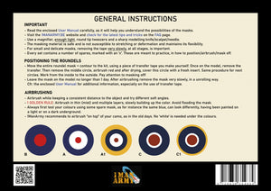 1 Man Army 48GEN522 RAF Roundels Hurricane Mk I/II 1/48 – immagine 2
