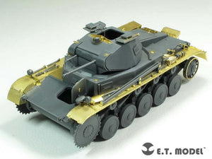 ET modèle E35-186 WWII allemand Pz.Kpfw.II Ausf.A/B/C Fenders (pour TAMIYA 35292) (1/35) – image 5