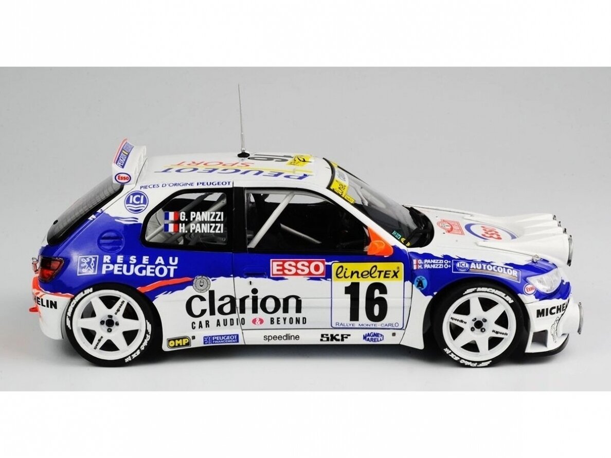 Beemax 24026 Peugeot 306 Maxi EVO2 1998 Monte Carlo Rally Class Winner 1/24 – zdjęcie 7