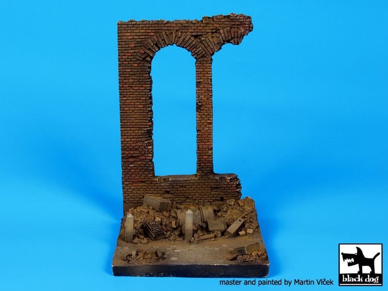 Black Dog D35046 Factory ruin base 1/35 – imagen 4