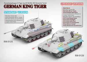 Rye Field Model 5126 German King Tiger Ausf.B Sd.Kfz.182 Henschel Turret - Upgrade Version 1/35 – zdjęcie 3