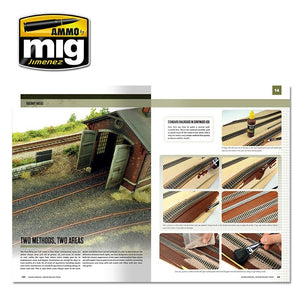 AMMO of Mig Jimenez 6250 MODELLING SCHOOL - RAILWAY MODELING: PAINTING REALISTIC TRAINS – immagine 8
