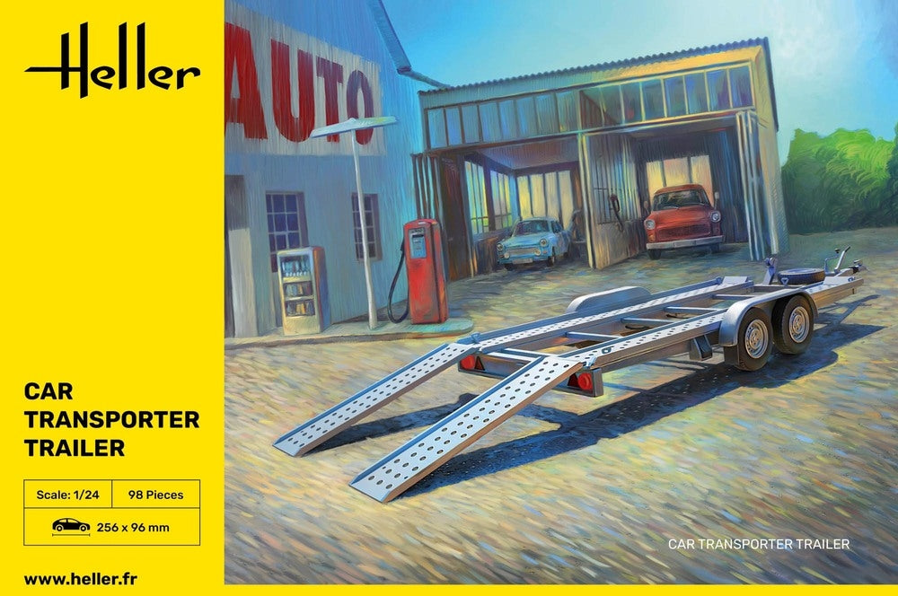 Heller 80774 Car Transport Trailer 1/24 – imagen 3