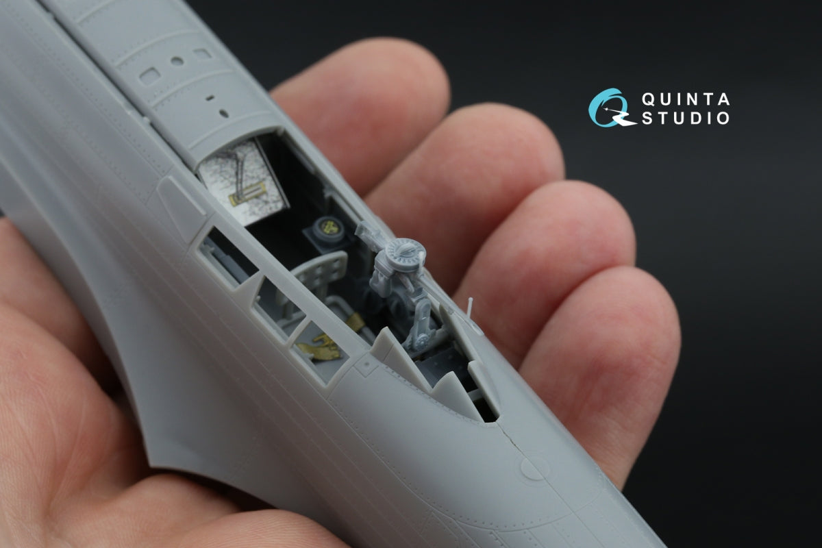 Quinta Studio QD+48574 Fairey Battle Mk.I 3D-Printed &amp;amp; coloured Interior on decal paper (Trumpeter) (with 3D-printed resin parts) 1/48 – imagen 12