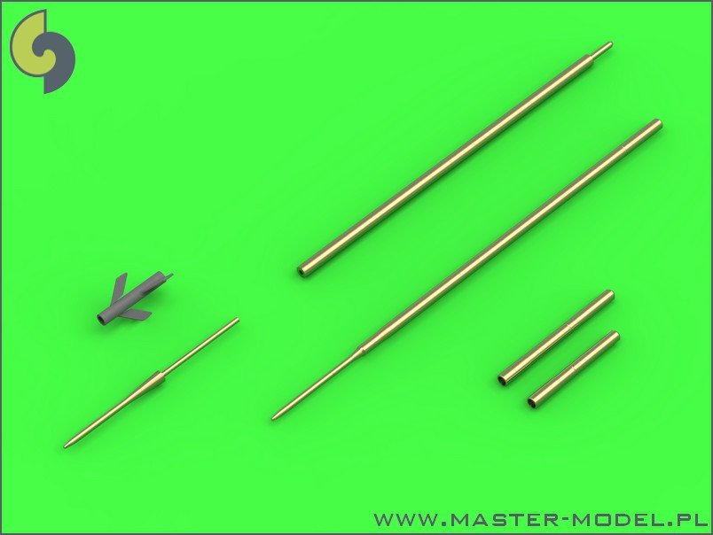 Master AM-72-103 Sukhoi Su-7 (Fitter-A) - Pilot Tubes and 30mm gun barrels 1/72 – imagen 5
