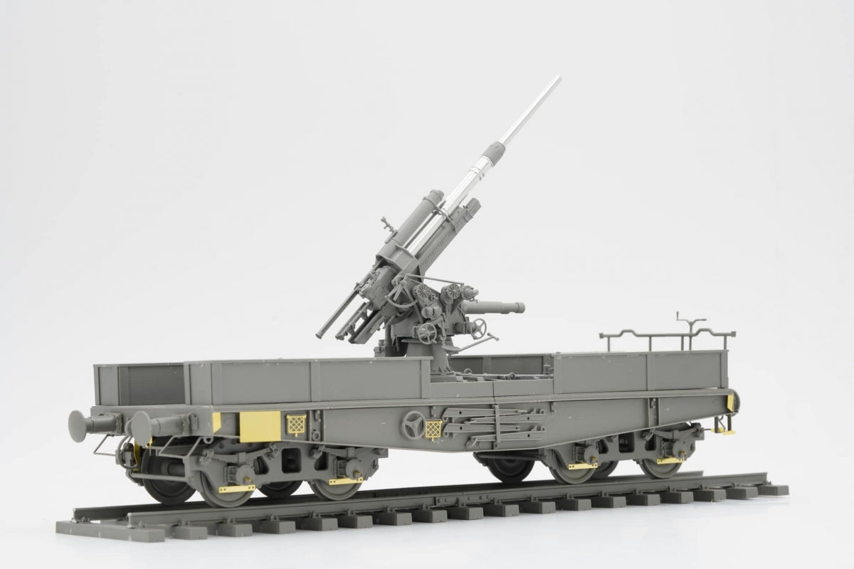 Border Model BT-044 German 88mm Gun Flak 36 w/SSys Wagon 1/35 – imagen 6