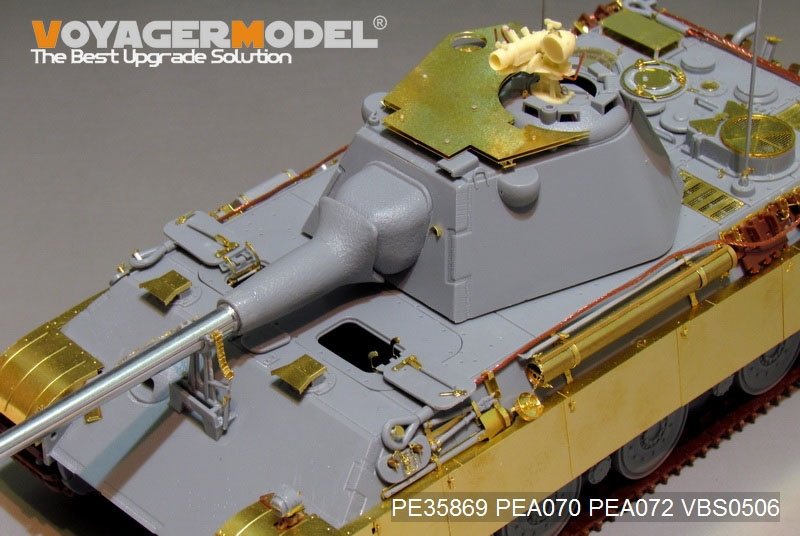 Voyager Model PE35869 WWII German Panther II tank basic for AMUSING HOBBY 1/35 – Bild 4