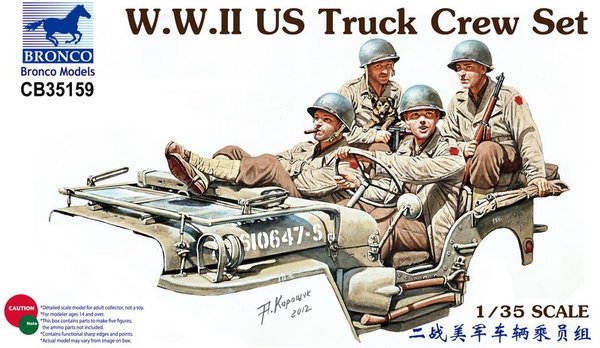 Bronco CB35159 U.S. Truck Crew Set 1/35
