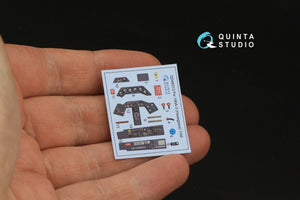 Quinta Studio QD48313 Fw 190A-3 3D-Printed &amp;amp; coloured Interior on decal paper (Hasegawa) 1/48 – Bild 3