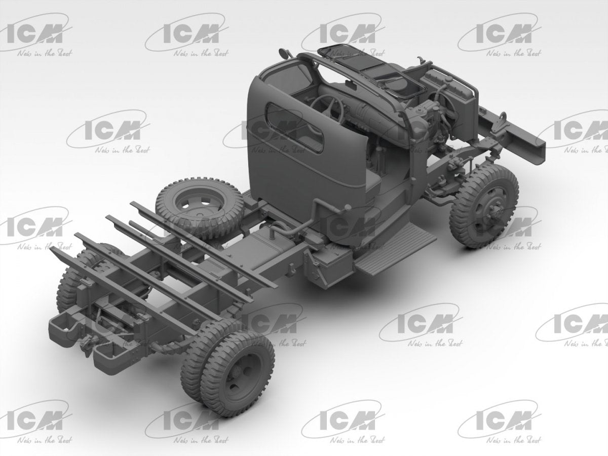 ICM 35593 G7107 WWII Army Truck 1/35 – immagine 5