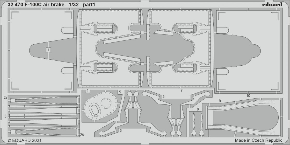 Eduard BIG33137 F-100C PARTIE II TRUMPETER 1/32 – image 4