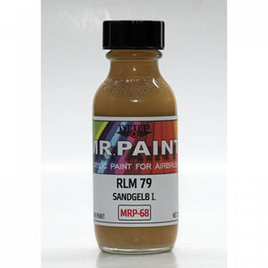 MR. Paint MRP-068 RLM 79 Sandgelb I. WWII German 30ml – imagen 2