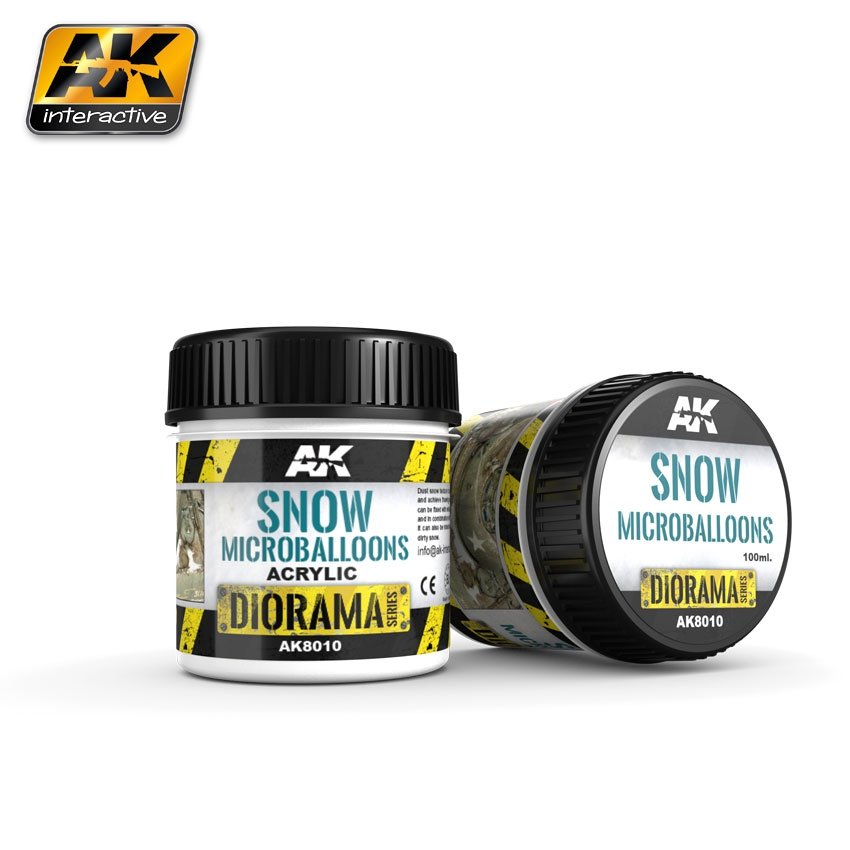 AK Interactive AK8010 Microballons de neige 100 ml