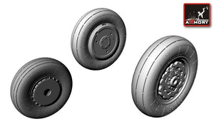 Armory Models AW72009 Sukhoj Su-7BKL wheels 1/72 – imagen 3