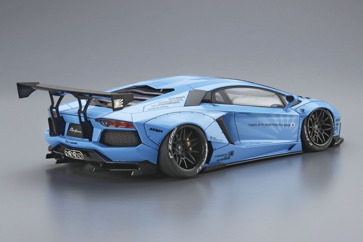 Aoshima 05989 LB-WORKS Lamborghini Aventador Ver.1 1/24 – imagen 4