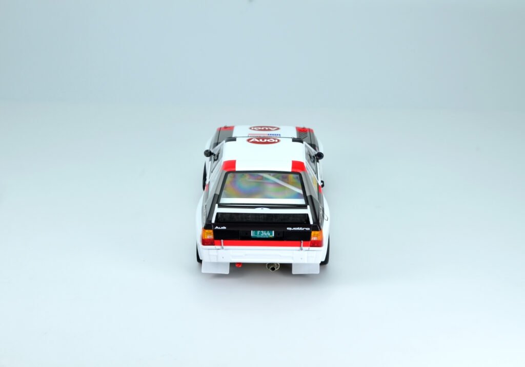 NuNu PN24023 Audi SPORT QUATTRO S1 ’86 US OLYMPUS RALLY 1/24 – zdjęcie 5