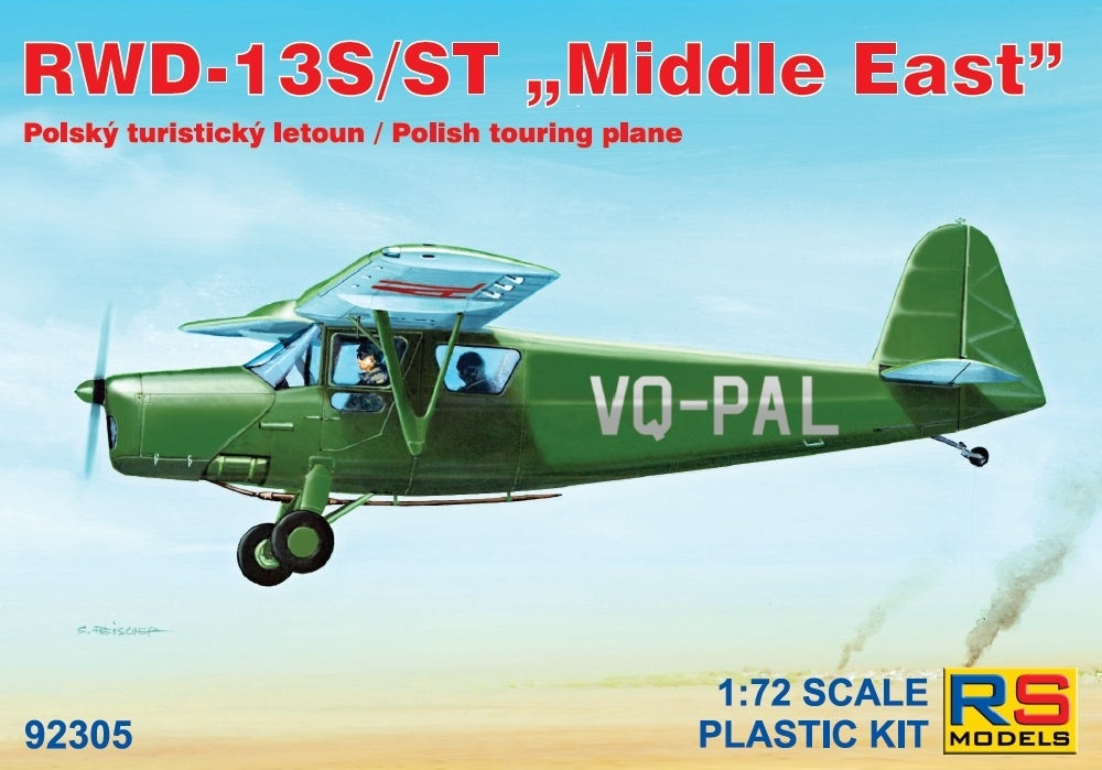 RS Models 92305 RWD-13S/ST "Middle East" Polish Touring Plane 1/72