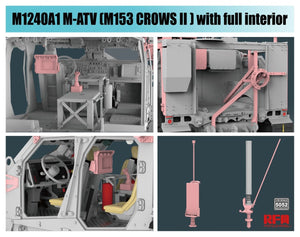Rye Field Model 5052 M1240A1 M-ATV M153 CROWS II with full interior 1/35 – imagen 4