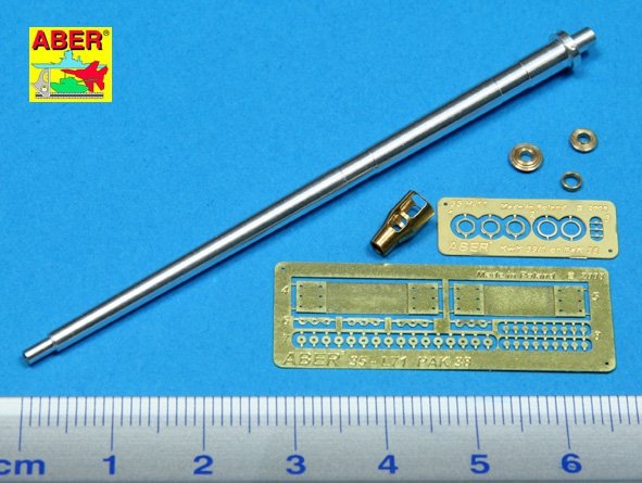 Aber 35L-071 Germ.5cm barrel for anti-tank gun Pak 38 1/35 – Bild 2