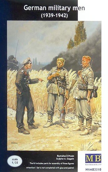Master Box 3510 German Military Men (1939-1942) 1/35