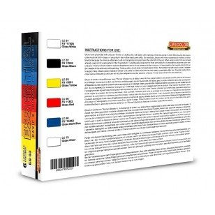 Lifecolor ES03 Acrylic paint Basic Gloss Colors Set 3 6x22ml – zdjęcie 2
