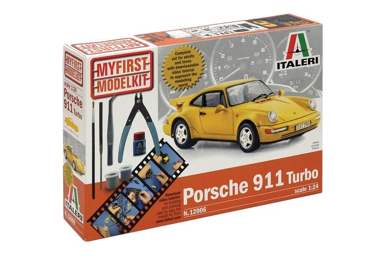 Italeri 12006 Porsche 911 Turbo My First Model Kit 1/24