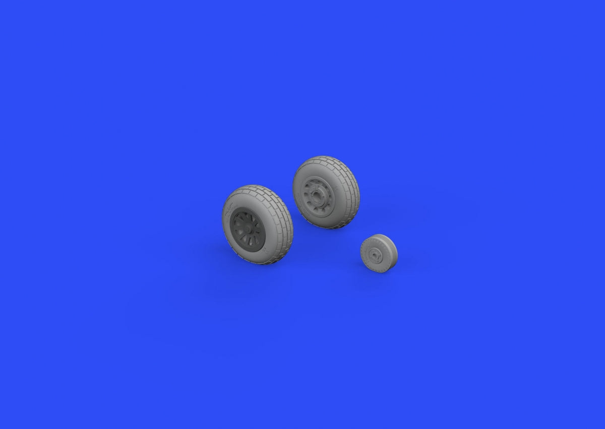Roues Eduard 648989 P-51B/C à bande de roulement EDUARD 1/48  – image 3