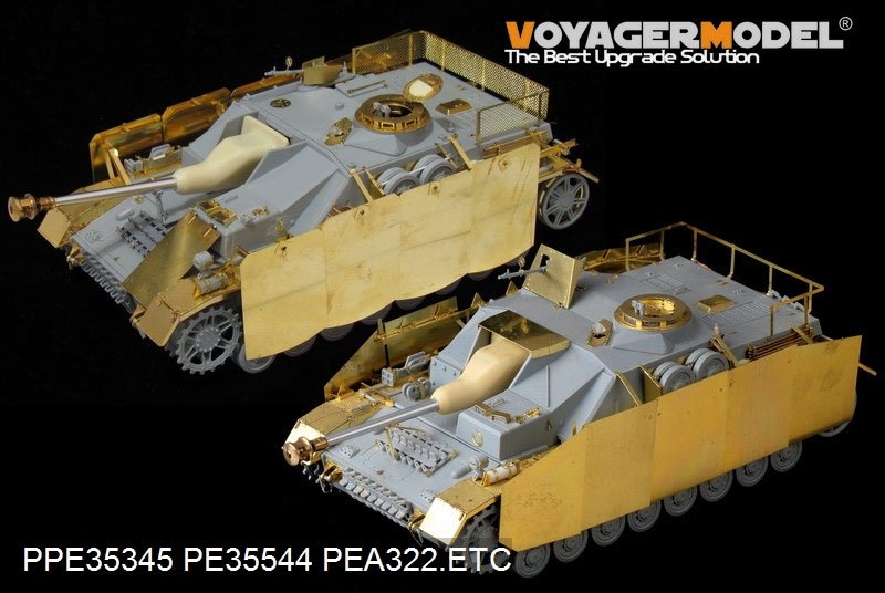 Voyager Model PEA322 WWII German StuG.IV Add parts (For DRAGON) 1/35 – immagine 3