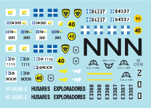 Star Decals 35-C1016 International AMX-30 B and B2 1/35 – imagen 3