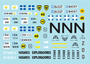Star Decals 35-C1016 International AMX-30 B and B2 1/35 – imagen 3