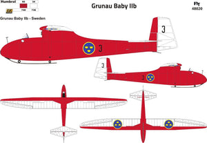 Fly 48020 Grunau Baby IIB Sweden 1/48 – zdjęcie 3
