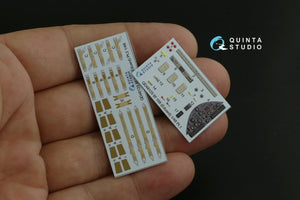Quinta Studio QD48125 Bf108 3D-Printed &amp;amp; coloured Interior on decal paper (Eduard) 1/48 – imagen 11