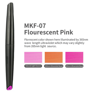 DSPIAE MKF-07 Water-Based Soft Head Marker Fluorescent Pink