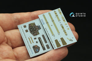 Quinta Studio QD32237 Horten Ho 229 3D-Printed coloured Interior on decal paper (Zoukei Mura) 1/32 – imagen 9