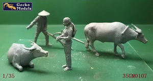 Gecko Models 35GM0107 60s-70s Farming in Vietnam 1/35 – immagine 2