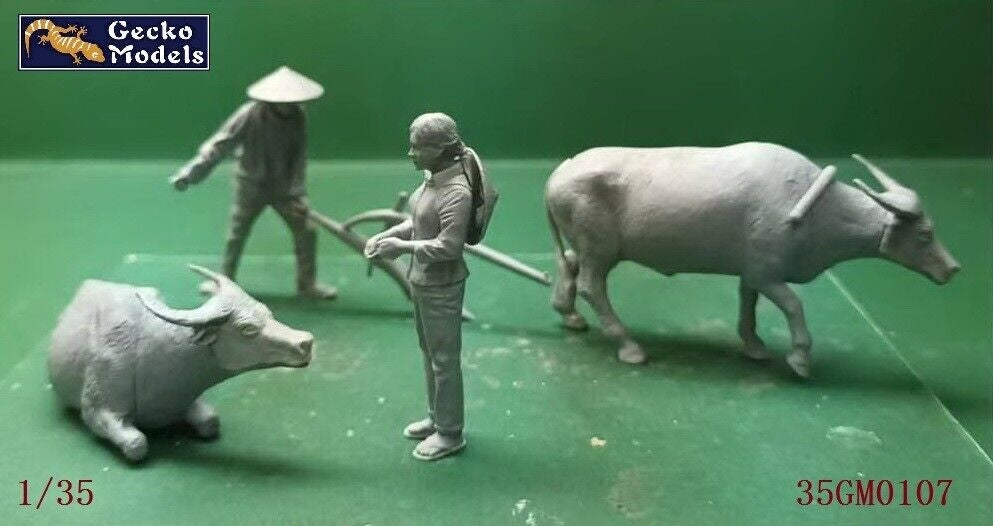 Gecko Models 35GM0107 60s-70s Farming in Vietnam 1/35 – immagine 2
