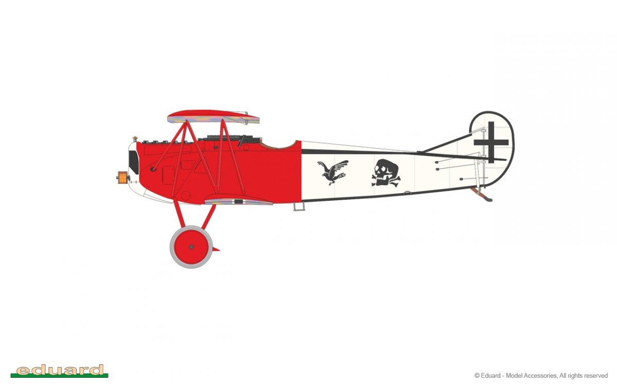 Eduard 8136 Fokker D.VII (OAW) ProfiPACK edition 1/48 – imagen 6
