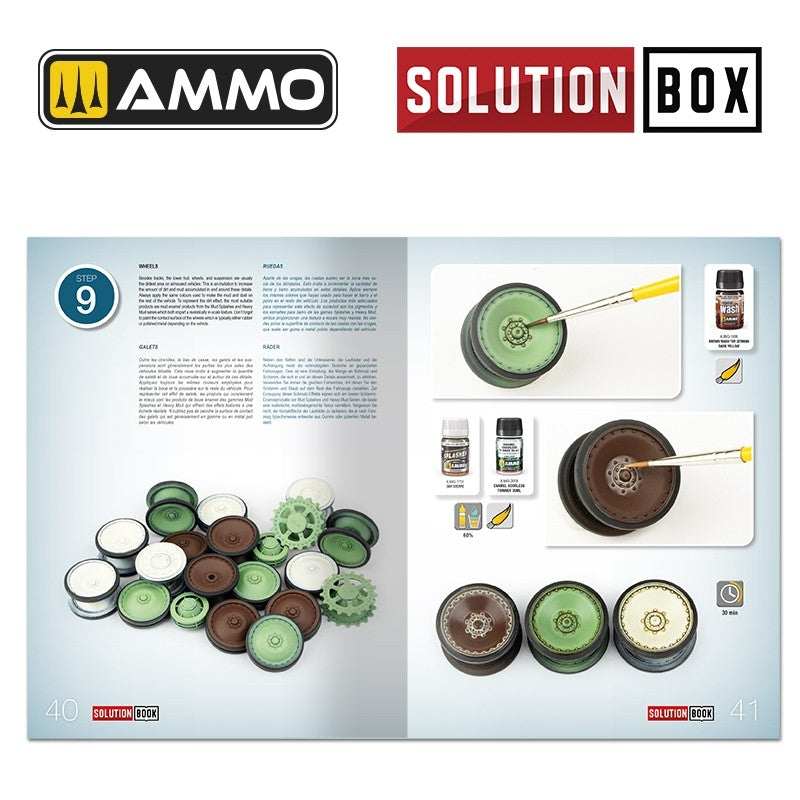 Ammo of Mig 6529 SOLUTION BOOK 23 - How to Paint WWII German Late War Vehicles (Multilingual Book) – immagine 10