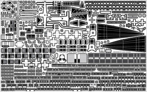 Pontos 38019F1 USS FFG Oliver Hazard Perr Class L.H. Detail Up Set &amp;quot;Advanced&amp;quot; with Kit 1/350 – Bild 9