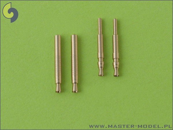 Master AM-48-009 Bf 109 E3 - E9, Ensemble d'armement T (embouts MG 17, canons MG FF) (1/48) 