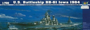 Trumpeter 05701 US Battleship BB-61 Iowa 1984 Modern 1/700