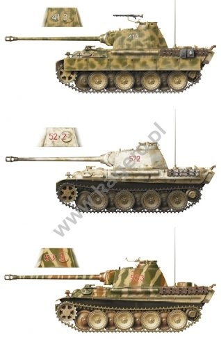 Kagero 15031 Pz.Kpfw. V Panther In Attack &amp;amp; Defence (kalkomania) PL/EN – zdjęcie 7