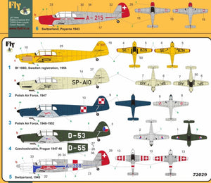 Fly 72029 Messerschmitt Bf 108B/D Taifun 1/72 – image 3
