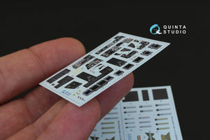 Quinta Studio QD48112 F-15I 3D-Printed &amp;amp; coloured Interior on decal paper (for GWH kit) 1/48 – zdjęcie 4