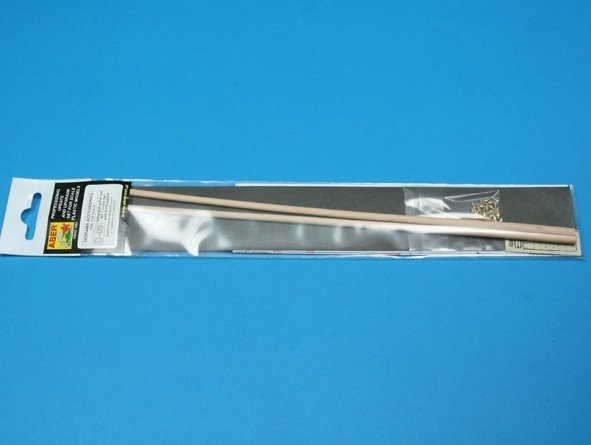 Aber 35D09 Telegraph - pillar set for 1 cross bars with 8 insulators each 1/35 – imagen 4