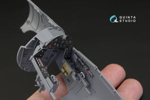 Quinta Studio QD32015 F4U-1 Corsair (Bird cage) 3D-Printed &amp;amp; coloured Interior on decal paper (for Tamiya kit) 1/32 – imagen 3
