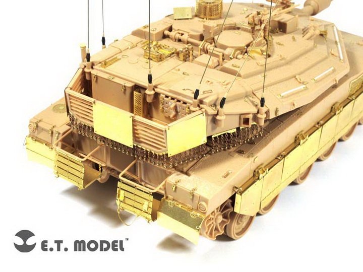 E.T. Model E35-097 Israel Merkava Mk.IV Tank LIC Basic (For ACADEMY 13227) 1/35 – immagine 7