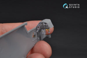 Quinta Studio QD48104 Bf 109G-6 3D-Printed &amp;amp; coloured Interior on decal paper (for Zvezda kit) 1/48 – imagen 6