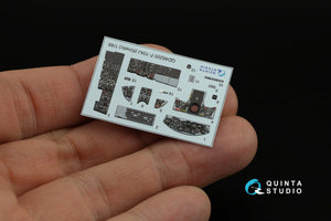 Quinta Studio QD48200 F-104J 3D-Printed &amp;amp; coloured Interior on decal paper (for Kinetic ) 1/48 – imagen 10