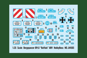 Hobby Boss 84565 Véhicule blindé de secours allemand moderne BPz3 « Buffalo » 1/35 – image 3